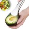Kitcheniva 2-in-1 Stainless Steel Avocado Dragon Fruit Slicer and Pit Remover
